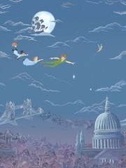 Sanderson Evening Blue Peter Pan 10.05M Wallpaper - Image 3 of 3
