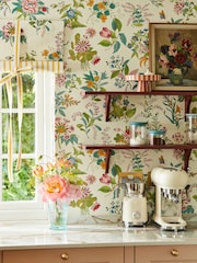 Harlequin Peridot Ruby Woodland Floral 10.05M Wallpaper - Image 4 of 6