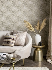 Clarke and Clarke Dipinto Natural Dipinto 10.05M Wallpaper - Image 2 of 4