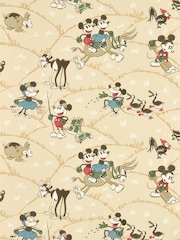 Sanderson Butterscotch Mickey At The Farm 10.05M Wallpaper - Image 1 of 1