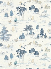 Sanderson Bonbon Blue Winnie The Pooh 10.05M Wallpaper - Image 1 of 1