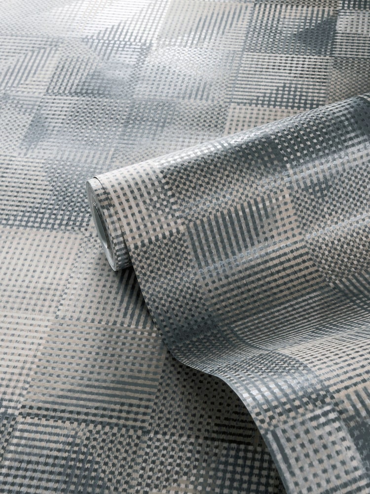 Clarke and Clarke Impatto Charcoal 10.05M Wallpaper - Image 1 of 1 Clarke and Clarke Impatto Charcoal 10.05M Wallpaper - Image 1 of 1