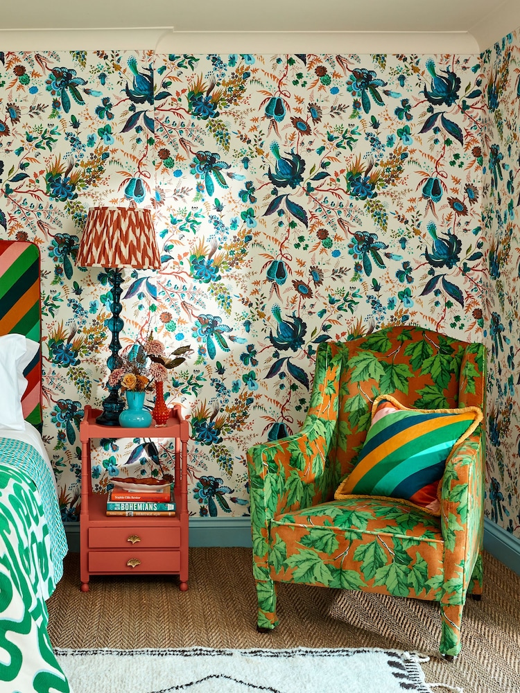 Harlequin Lapis Wonderland Floral 10.05M Wallpaper - Image 1 of 5 Harlequin Lapis Wonderland Floral 10.05M Wallpaper - Image 1 of 5