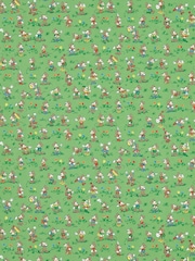 Sanderson Gumball Green Mickey and Minnie 10.05M Wallpaper - Image 1 of 3