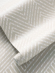 Clarke and Clarke Grassetto Linen 10.05M Wallpaper - Image 1 of 1