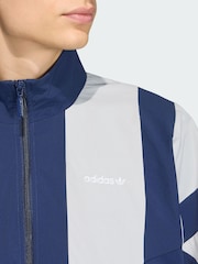 adidas Originals Blue Blocked Track Top - Image 4 of 5