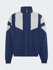 adidas Originals Blue Blocked Track Top - Image 5 of 5