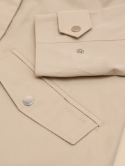 Joules Waterproof Stone Raincoat with Hood - Image 5 of 6