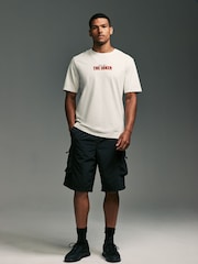 Ecru Joker 100% Cotton License T-Shirt - Image 3 of 8