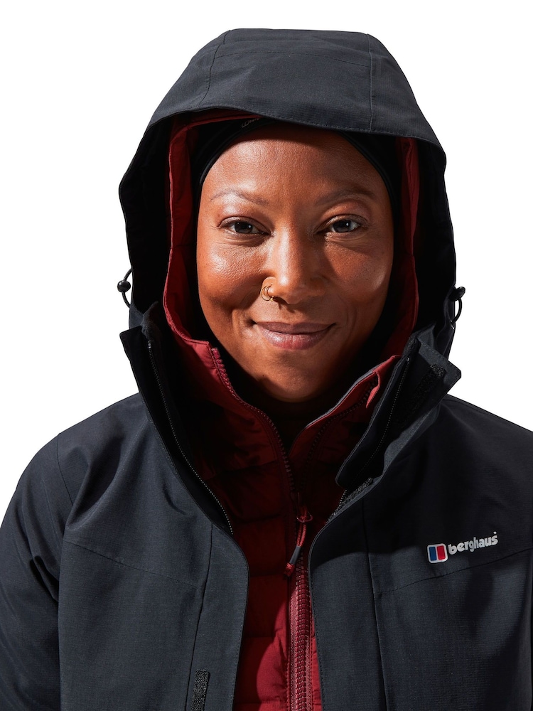 Berghaus Black Hillwalker Interactive Shell Waterproof Jacket - Image 14 of 22