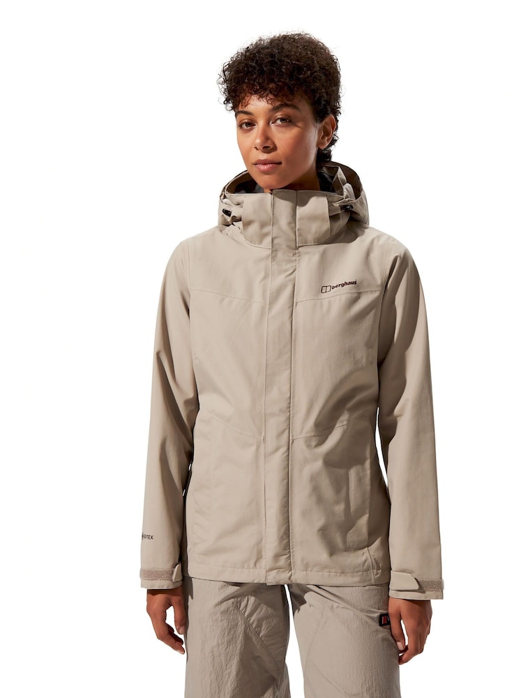 Berghaus Cream Hillwalker Interactive Shell Waterproof Jacket - Image 1 of 7