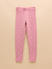 Joules Dee Dee Pink Slim Fit Jersey Leggings - Image 1 of 3