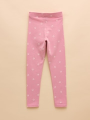 Joules Dee Dee Pink Slim Fit Jersey Leggings - Image 2 of 3