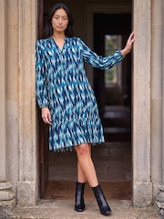 Robe Roman Petites tailles Imprimé à ourlet étagé - Image 3 de 4