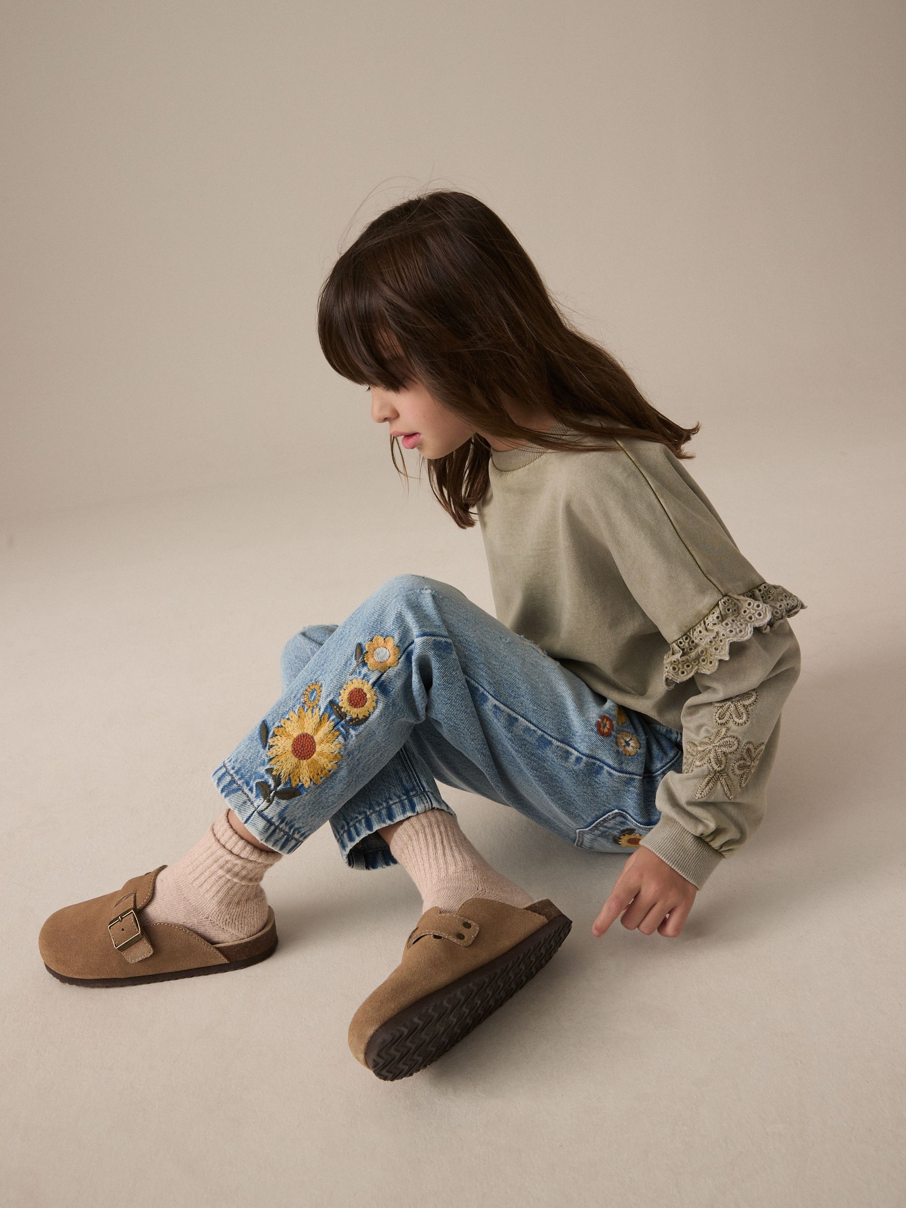 パンツ CUT-OUT EMBROIDERY PANTS EMBROIDERY EXPLOSION JEANS – Mostly Heard Rarely Seen