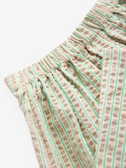 Neutral Green Stripe Culotte Trousers (3-16yrs) - Image 8 of 9