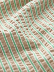 Neutral Green Stripe Culotte Trousers (3-16yrs) - Image 9 of 9