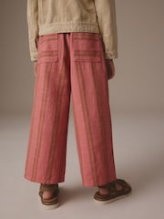 Pink Stripe Wide Leg Trousers (3-16yrs) - Image 2 of 8