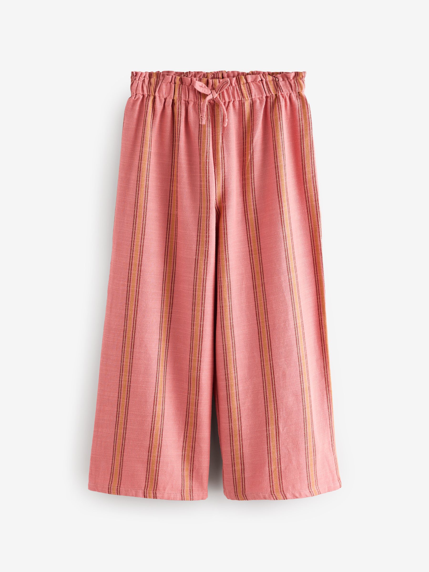 Buy Pink Stripe Wide Leg Trousers (3-16yrs) from Next USA