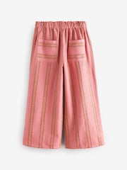 Pink Stripe Wide Leg Trousers (3-16yrs) - Image 6 of 8