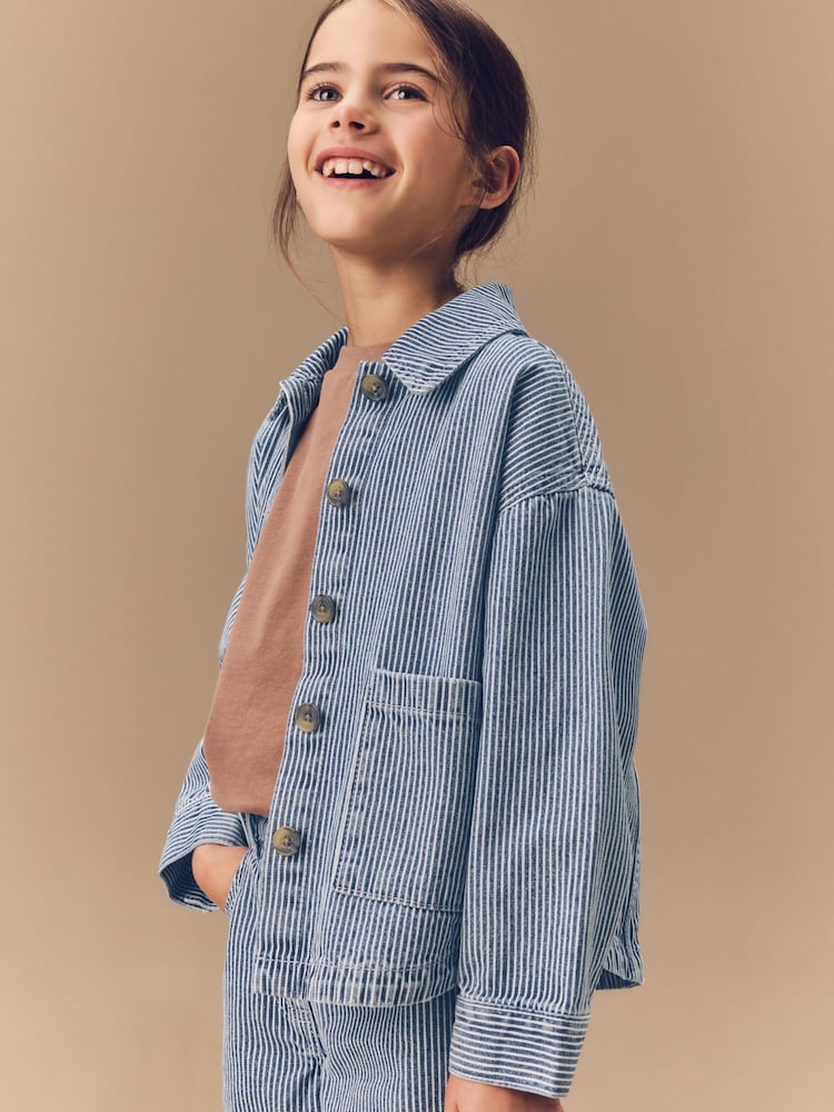 Blau - Set aus Jacke und Hose aus 100 % Baumwolle (3–16 J.) - Image 2 of 10