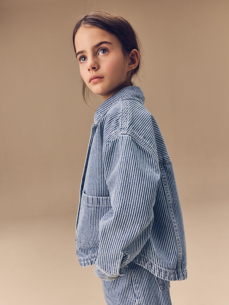 Blau - Set aus Jacke und Hose aus 100 % Baumwolle (3–16 J.) - Image 4 of 10