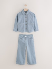 Blau - Set aus Jacke und Hose aus 100 % Baumwolle (3–16 J.) - Image 6 of 10