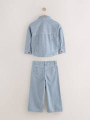 Blau - Set aus Jacke und Hose aus 100 % Baumwolle (3–16 J.) - Image 7 of 10