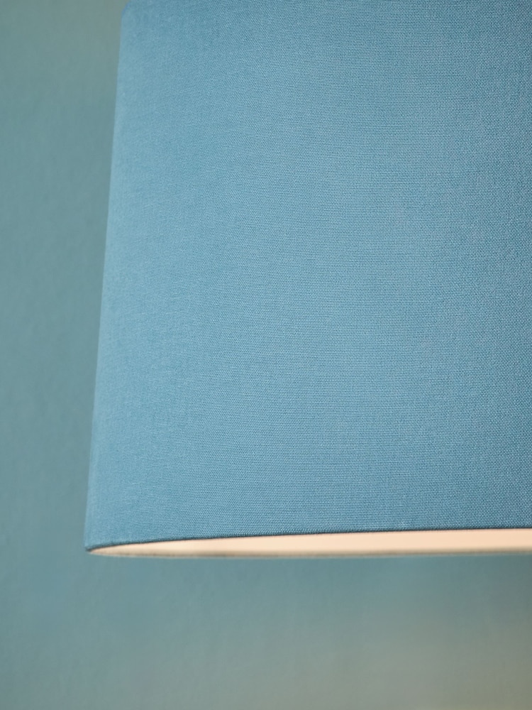 Blue Lamp Shade Ceiling Light - Image 3 of 4