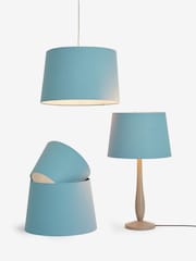 Blue Lamp Shade Ceiling Light - Image 5 of 7