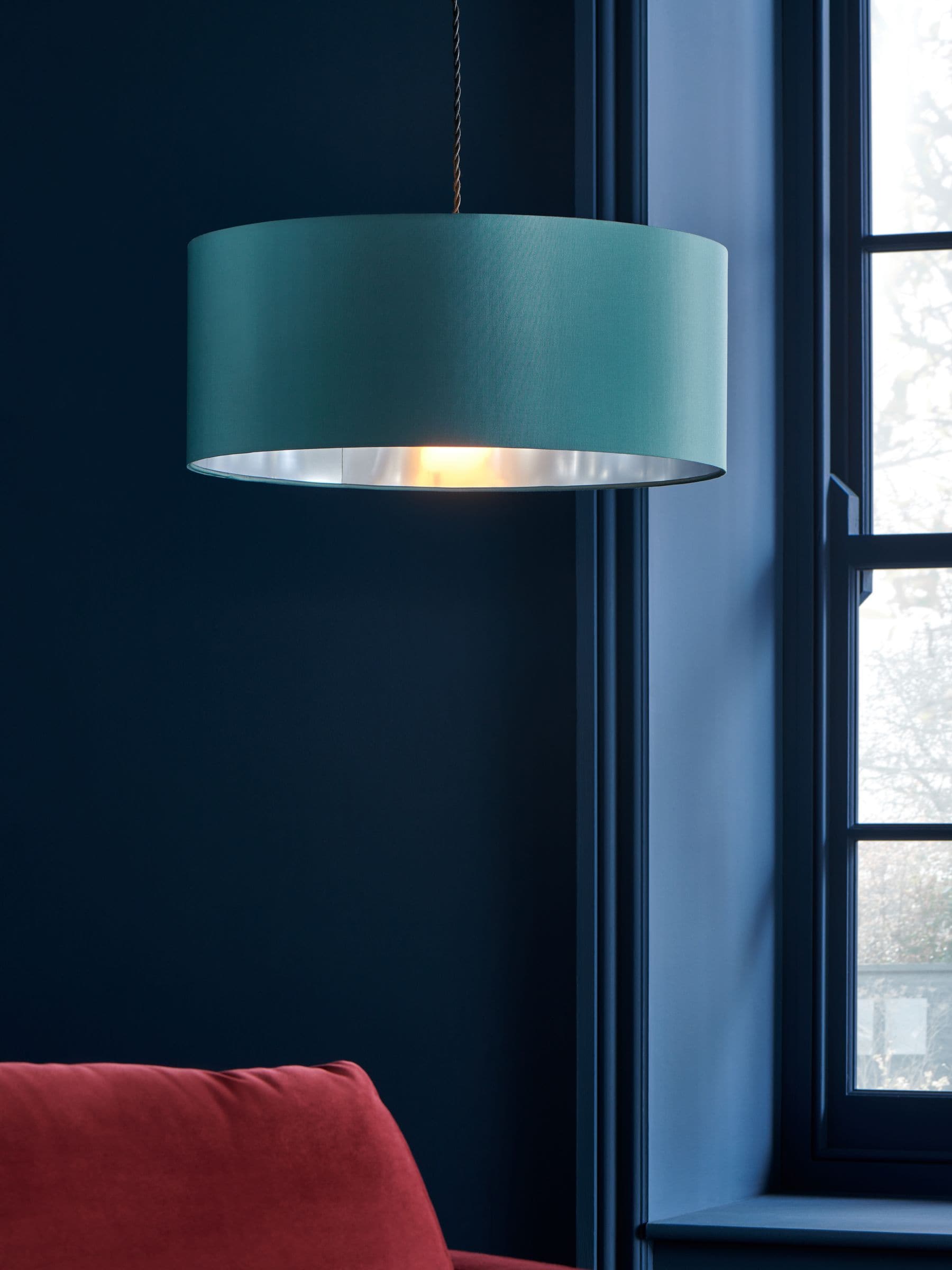 Teal lamp shade next discount
