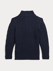Polo Ralph Lauren Navy Jumper - Image 5 of 5