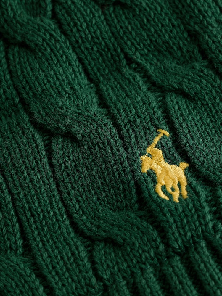 Polo Ralph Lauren Boy Cable Knit 100% Cotton Hat - Image 2 of 4