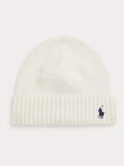 Polo Ralph Lauren Boys Knitted Logo Beanie Hat - Image 1 of 2