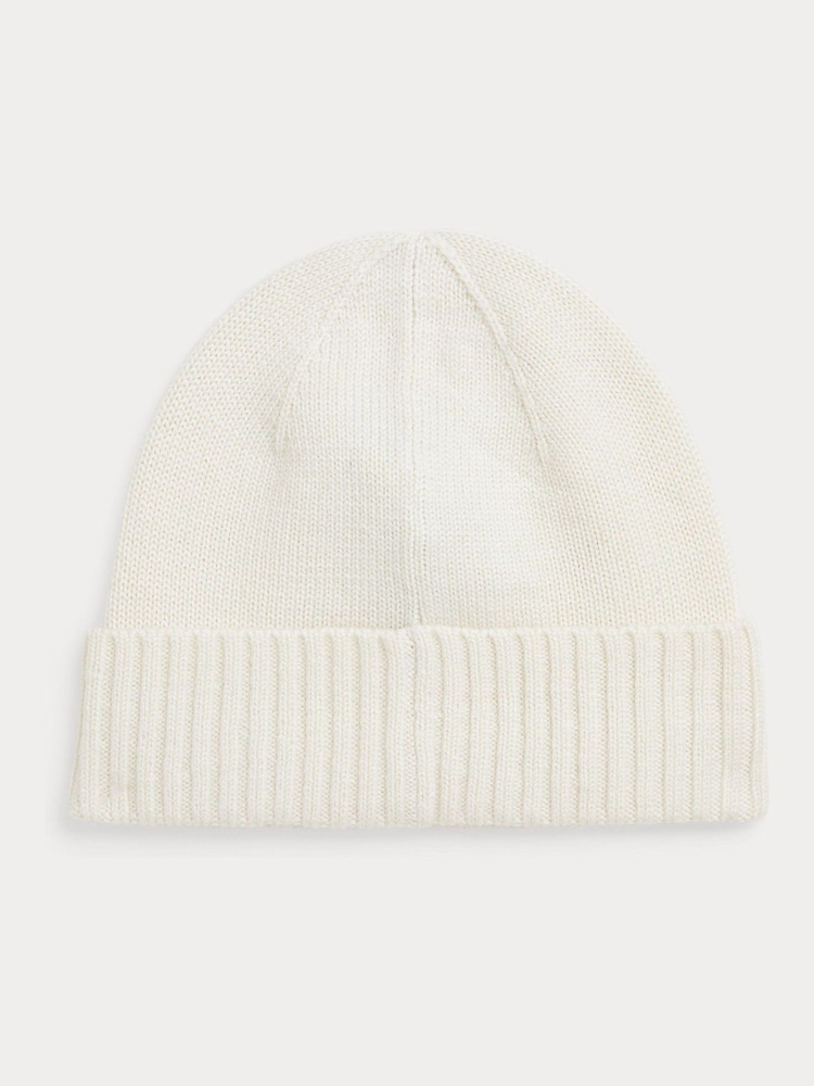 Polo Ralph Lauren Boys Knitted Logo Beanie Hat - Image 2 of 2 Polo Ralph Lauren Boys Knitted Logo Beanie Hat - Image 2 of 2