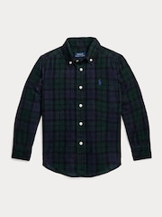 Polo Ralph Lauren Boy Plaid 100% Cotton Corduroy Shirt - Image 1 of 2