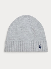 Polo Ralph Lauren Boys Knitted Logo Beanie Hat - Image 1 of 2