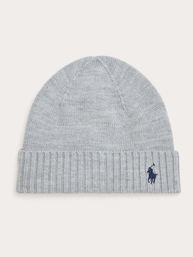 Polo Ralph Lauren Boys Knitted Logo Beanie Hat - Image 1 of 2
