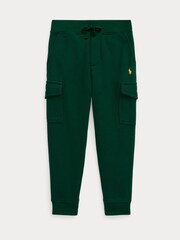 Polo Ralph Lauren Boy Green Utility Detail Cargo Trousers - Image 1 of 2