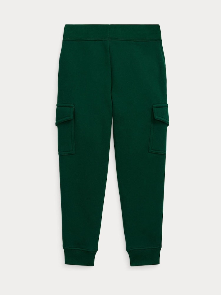 Polo Ralph Lauren Boy Green Utility Detail Cargo Trousers - Image 2 of 2