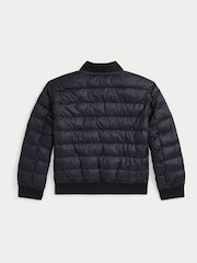 Polo Ralph Lauren Boy Puffer Bomber Sporty Black Jacket - Image 2 of 3