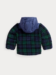 Polo Ralph Lauren Boy Navy Tartan Puffer Jacket - Image 2 of 4