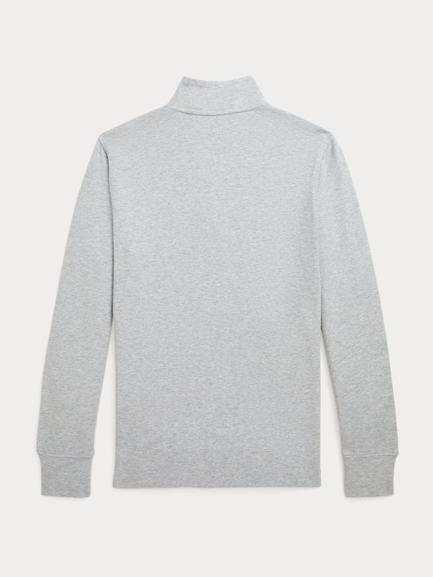 Buy Polo Ralph Lauren Grey Quarter Zip Sweatshirt from Next USA