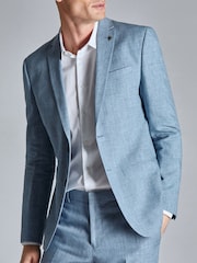 Ted Baker Tailoring Синяя гидра слим фит куртка - Image 1 of 4