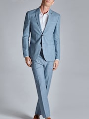 Ted Baker Tailoring Синяя гидра слим фит куртка - Image 2 of 4