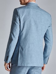 Ted Baker Tailoring Синяя гидра слим фит куртка - Image 3 of 4