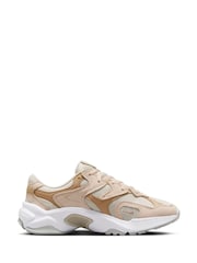Nike Brown/White AL8 Trainers - Image 1 of 11