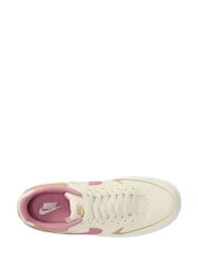 Nike Cream/Pink Gamma Force Trainers - Image 3 of 4