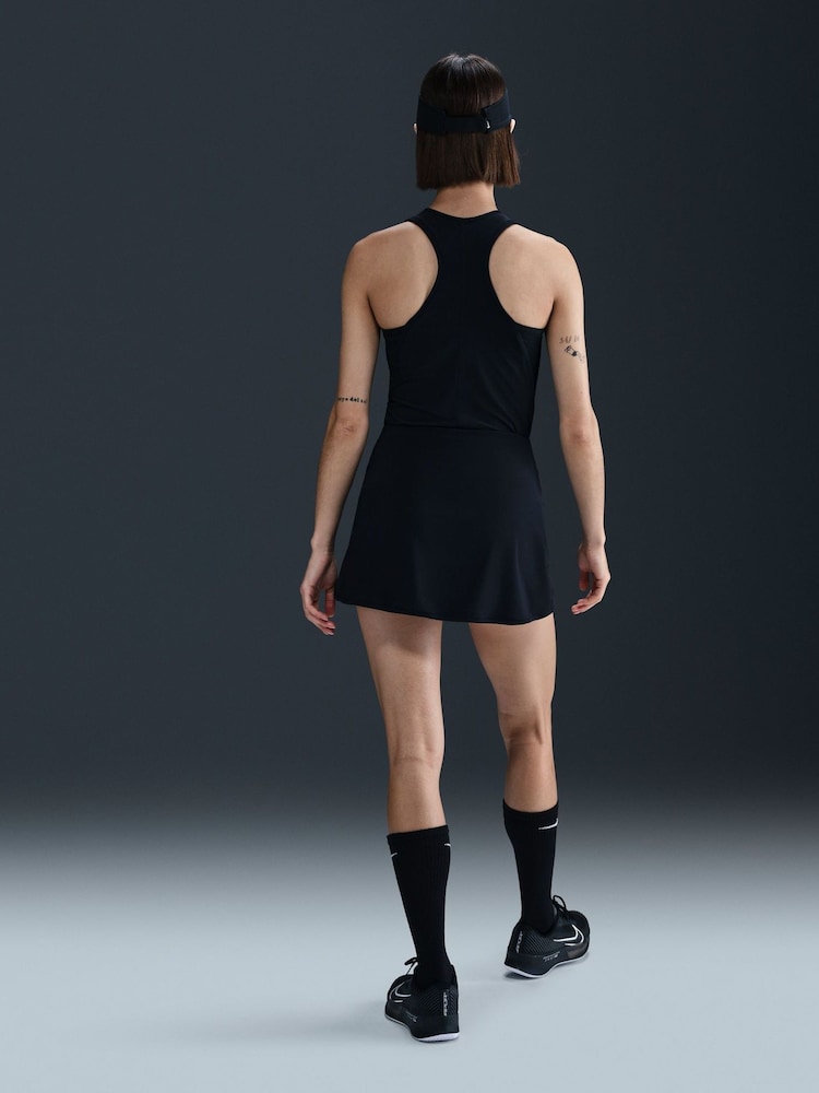 Nike Black Victory Dri-FIT Mid Rise Skirt - Image 2 of 7