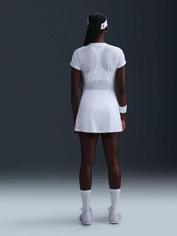 Nike White Victory Dri-FIT Mid Rise Skirt - Image 2 of 7